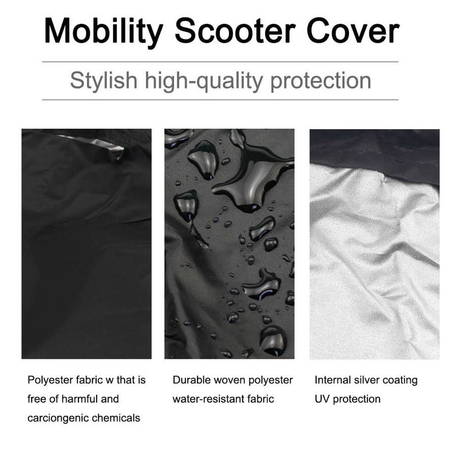 Ældre mobilitet scooter opbevaring cover kørestol vandtæt regn beskyttelse scooter cover regn beskyttelse