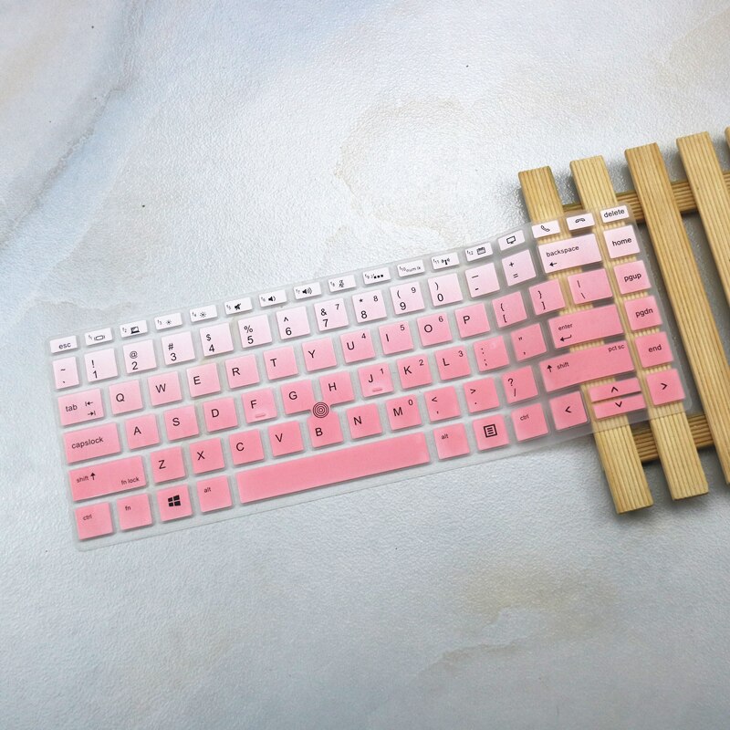 Siliconen Laptop Toetsenbord Cover Beschermer Huid Voor Hp Zbook 14u G6/Voor Hp Zbook 14u 14 Inch: fadepink