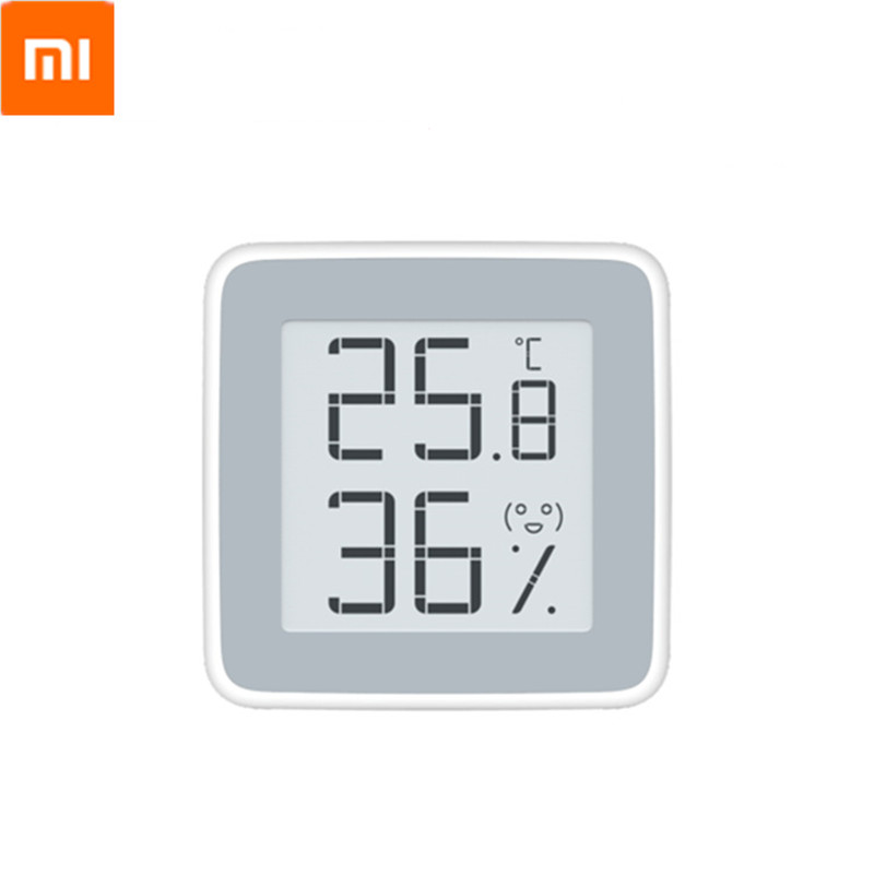 Xiaomi miaomiaoce e-link blæk skærm display digital fugtighedsmåler høj præcision termometer temperaturfugtighedsføler