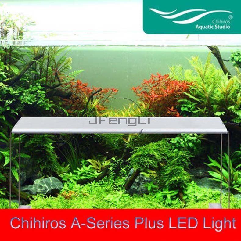 Chihiros-luz LED para acuario serie A Plus controlador inteligente para pecera con enchufe GVE, Commander Sunrise y puesta de sol