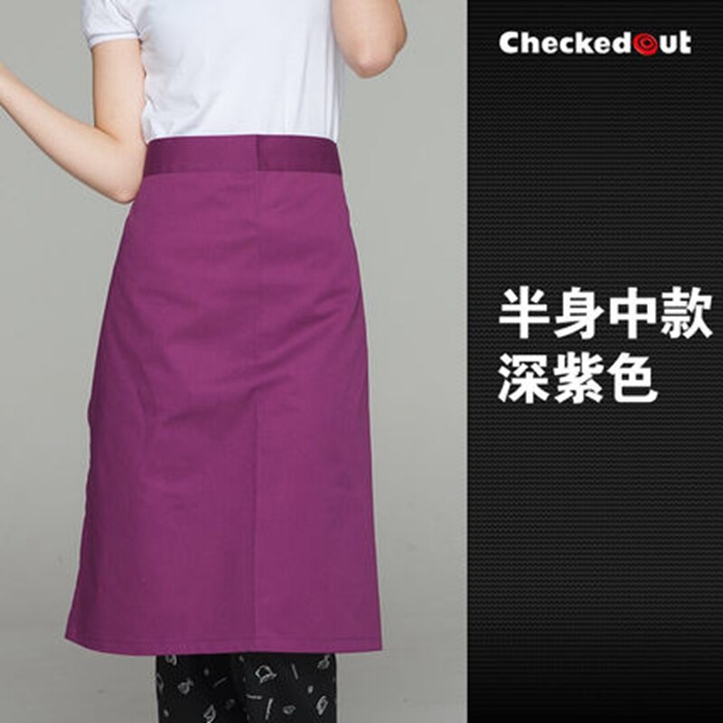 Restaurant chef schort diverse kleur koffie bar serveerster schort huishouden schort