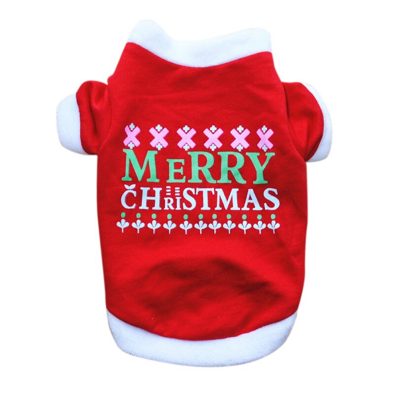 Vêtements de chien de noël hiver chien de compagnie chandails chiot vêtements de noël vêtements chauds