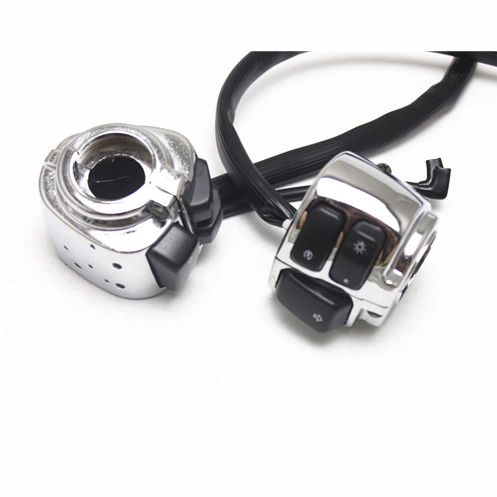 thumbnail image 2 of Dreamizer Universal Handlebar Control Switch Kit For Harley Sportster Dyna Softail 2 of 6