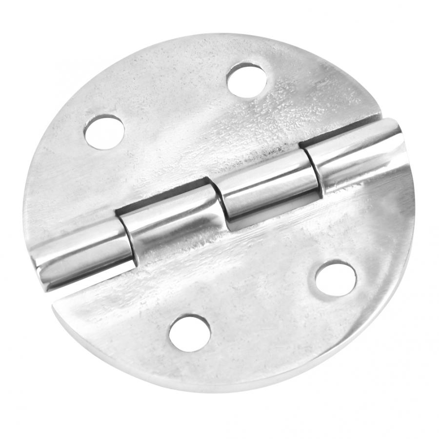 Charnières pour porte moustiquaire 64 x charnière ronde, outil d'installation de porte, quincaillerie pour meubles 4.5mm charnières 64 x en acier inoxydable