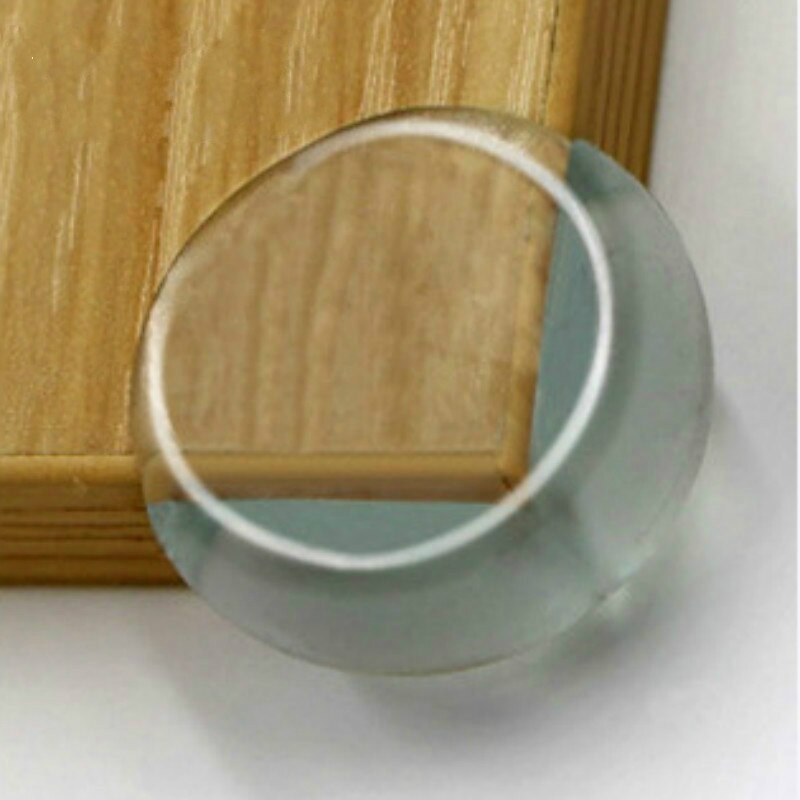 2/5Pcs Baby Safety Transparent PVC Protector Table Corner Furniture Protection Cover Children Anticollision Edge Corner Guard: A-4PCS