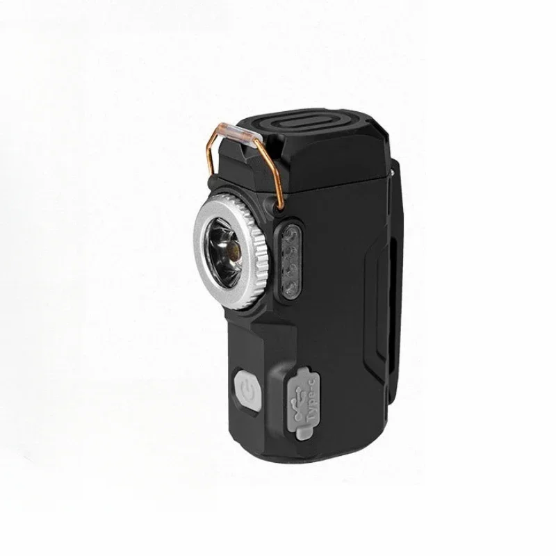 draussen winddicht und wasserdicht Dual Bogen Licht multifunktionale Taschenlampe Notlicht USB Schnellladung Licht Feuerzeug: Grau