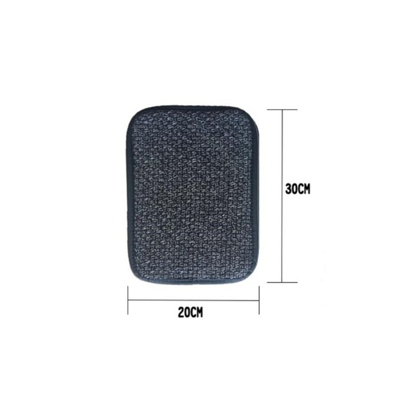 Linen Car Armrest Cover Universal Arm Rest Covers Set Anti Slip Armrest Mat Pad Comfortable Interior Car Accessories