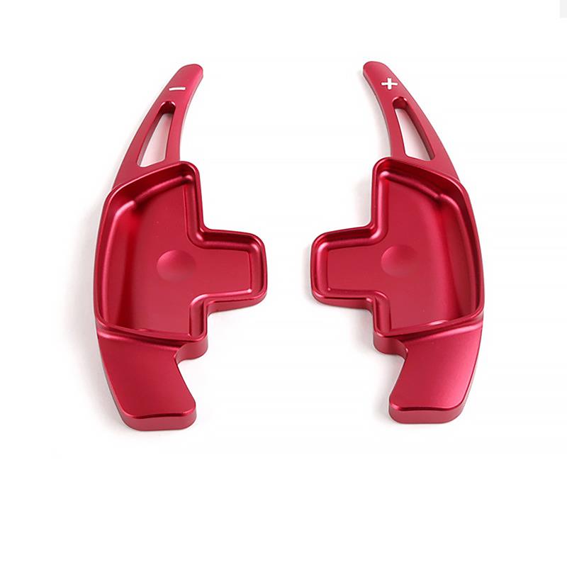 Toolopimal Aluminium Paddel Shifter Für Jaguar & Land Rover - Schaltwippen Erweiterung In Rot