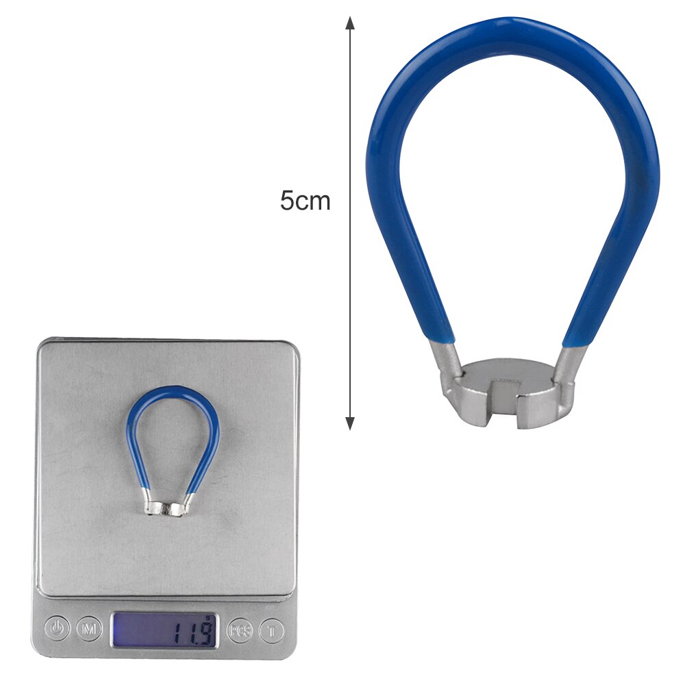 Paquete de 4 herramientas de radios para bicicleta, llave de radios, Herramienta de bolsillo 6 en 1 para llanta de bicicleta, herramienta correcta con palanca de neumático, accesorio para bicicleta