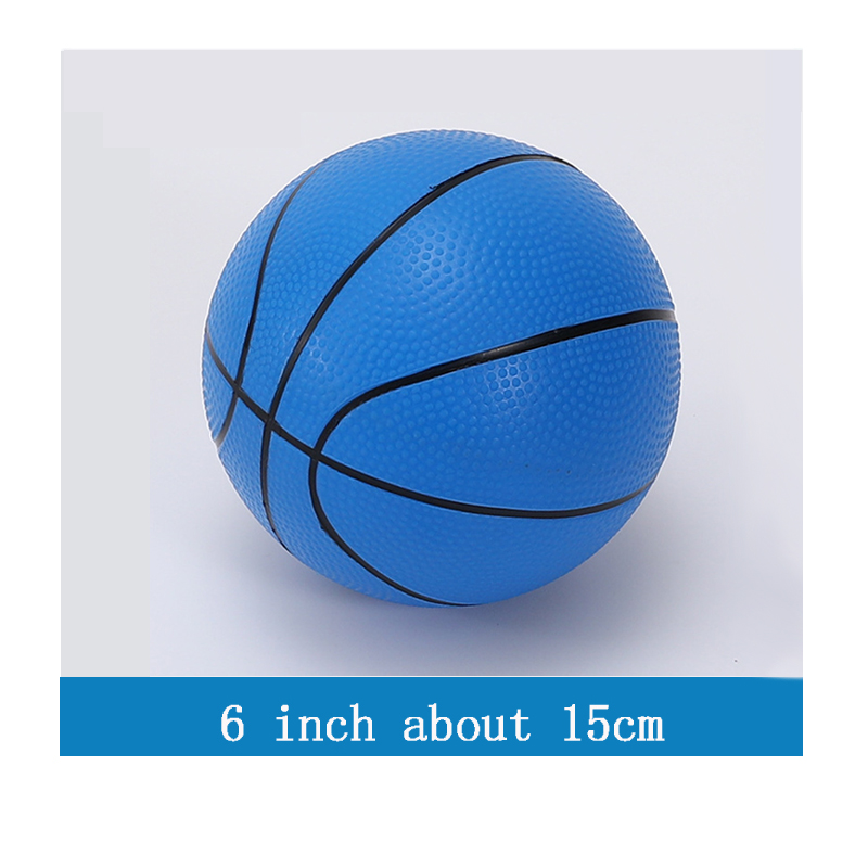 Rubber Balls For Kids 6 Inch Football Basketball Soccer Children Sport Games Kinder Spielsachen Juguetes Deportivos Para Niños: black