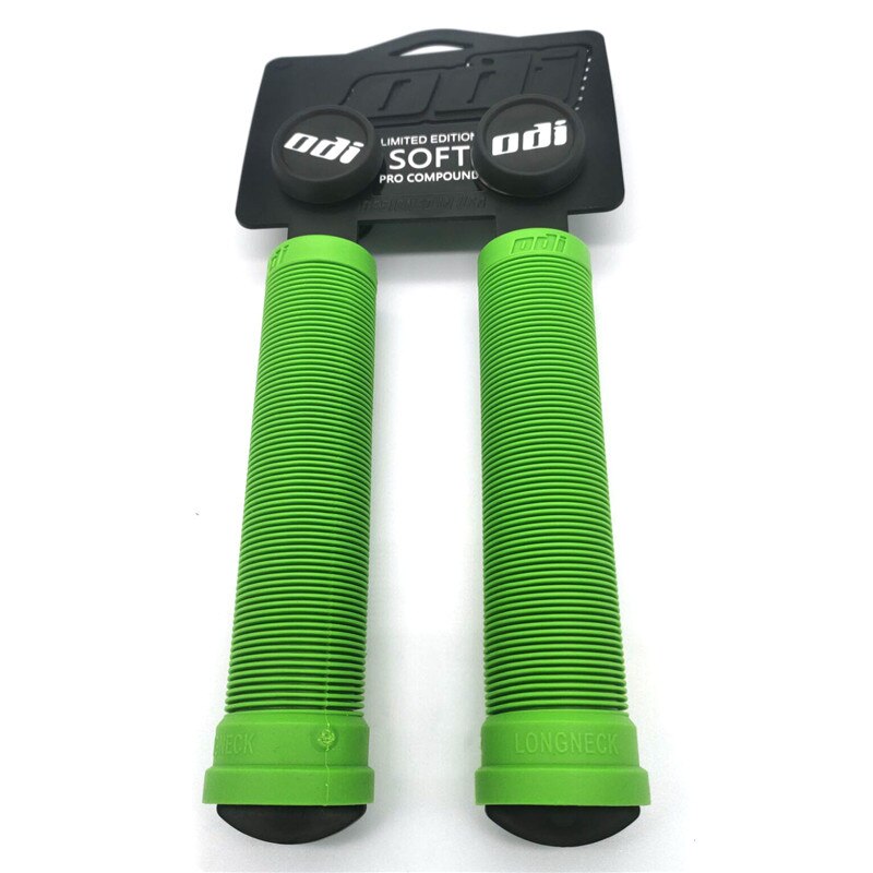 ODI MTB bicycle handlebar anti-skid shock absorber mountain bike bicycle balance bicycle handlebar silicone grip Accessories: green