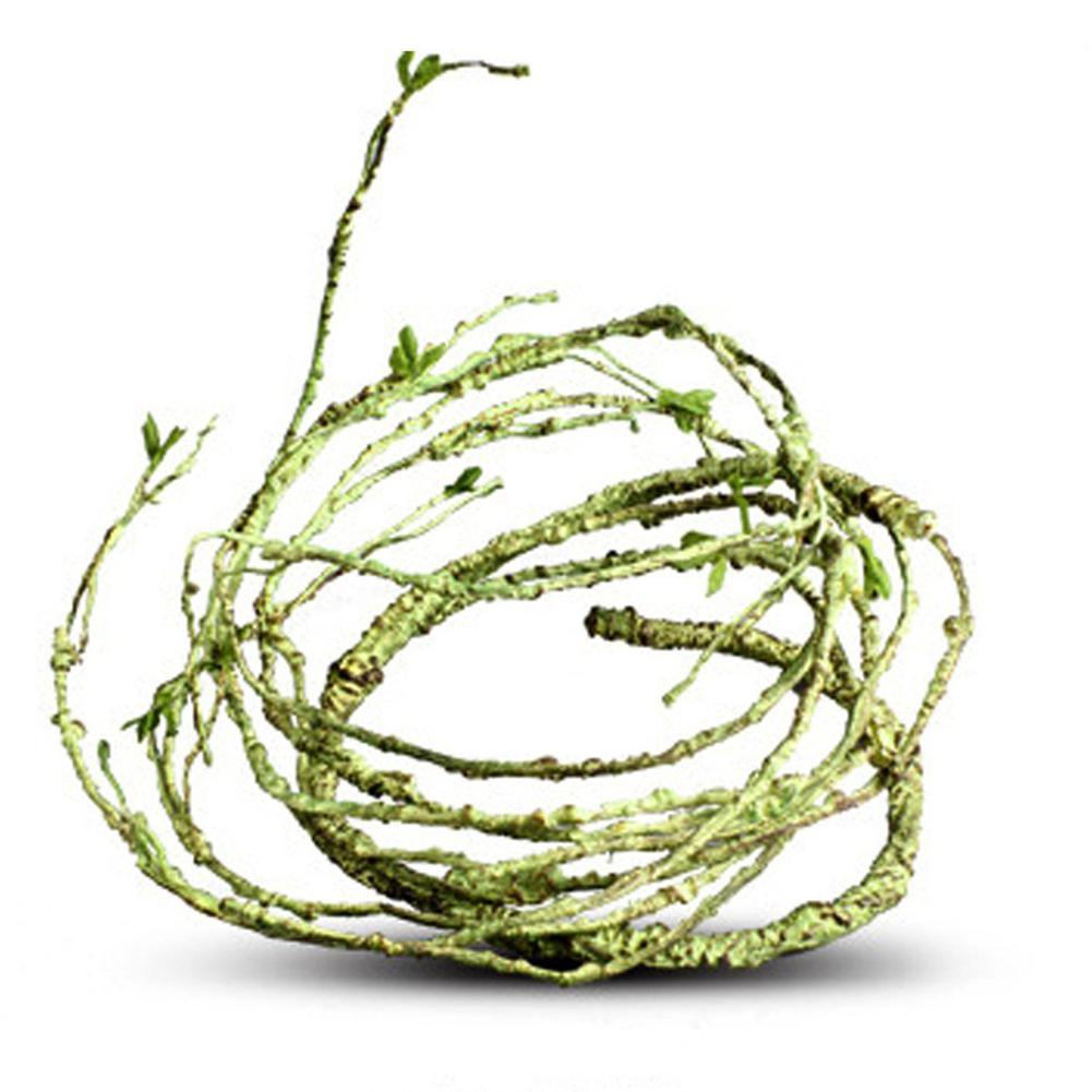 Flexible Bendable Artificial Tree Vine Jungle Vines Pet Habitat Decor for Lizard Frogs Snakes and More Reptiles