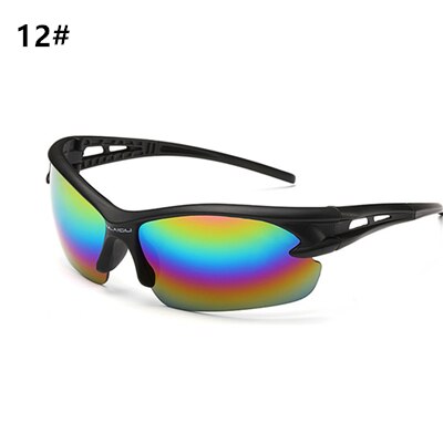 Lunettes de soleil UV400 pour hommes et femmes, cyclisme, vtt, tendance: 12