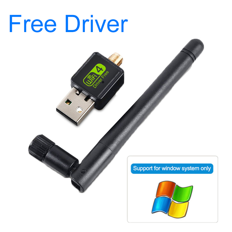 Mini USB Wifi Adapter Wifi USB Ethernet Wi Fi Adapter Mt7601 Wi-Fi Adapter 2dB Lan Karte Antena Netzwerk PC Wifi dongle Empfänger: kostenlos  Treiber