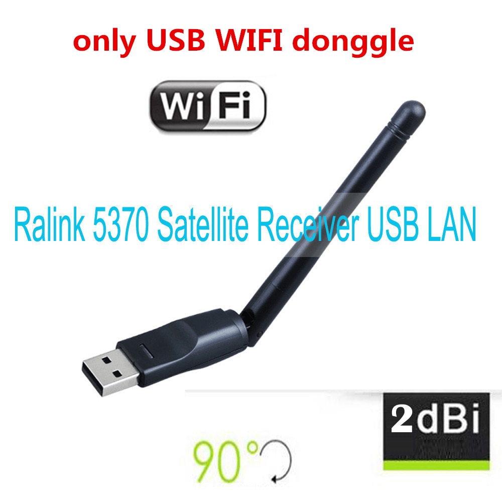 Ralink RT5370 USB WiFi wireless network card 802.11 b/g/n LAN adapter with rotatable antenna 2dbi