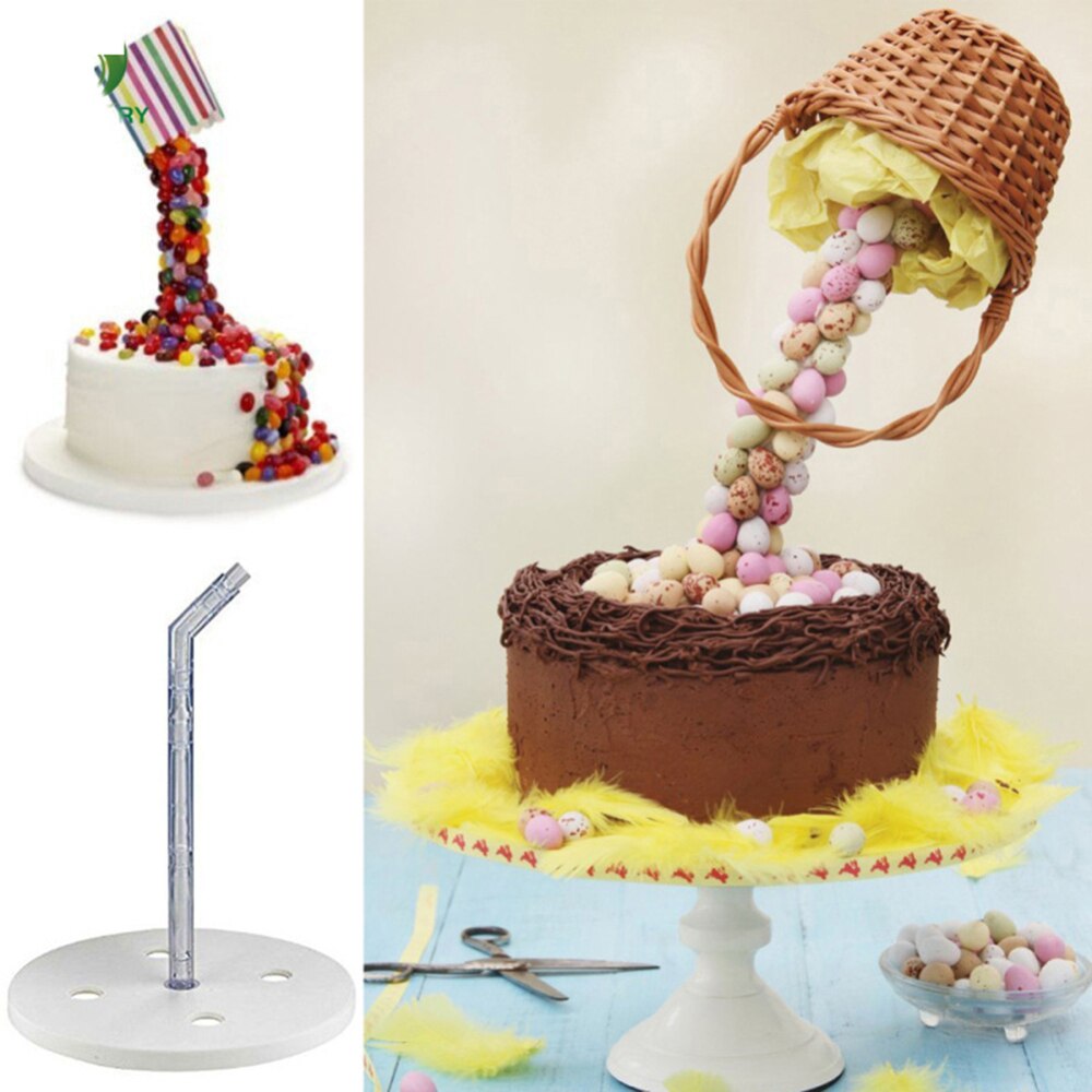 Cake Pouring Kit Hanging Decorative Cake Stand Birthday Wedding Party DIY Cake Tools Cake Support Structure Frame Anti Gravity