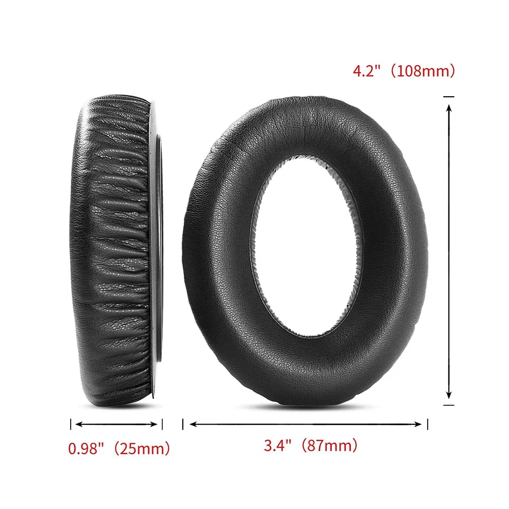 Ersatz-Ohrpolster aus Erinnerung-Schaum, geeignet für Sennheiser HD 600 660S 650 6XX 580 58X 565 545 535 Kopfhörerzubehör