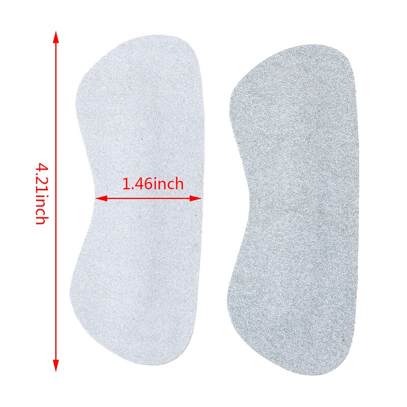 1 paar Hoge Hak Schoenen Voetverzorging Cushion Binnenzool Liner Terug Leer Pad Voetverzorging Schoen Insert Pad