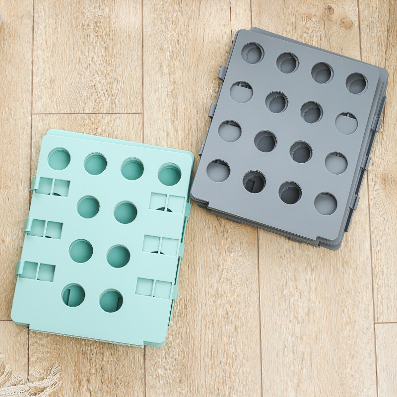 Planche pliante pour vêtements en plastique Portable, planche de rangement pour T-Shirt pantalon pull placard vestiaire, plaque de séparation de Placement