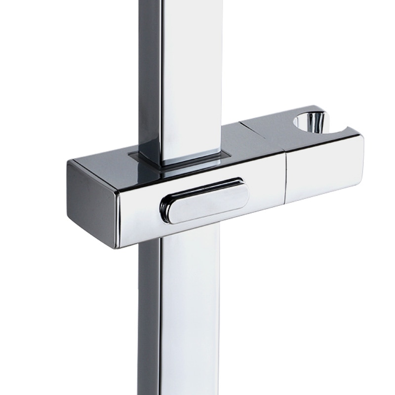 Baderom dusjhode holder brakett stativ justerbart tilbehør for baderoms skyvestang baderomsarmatur