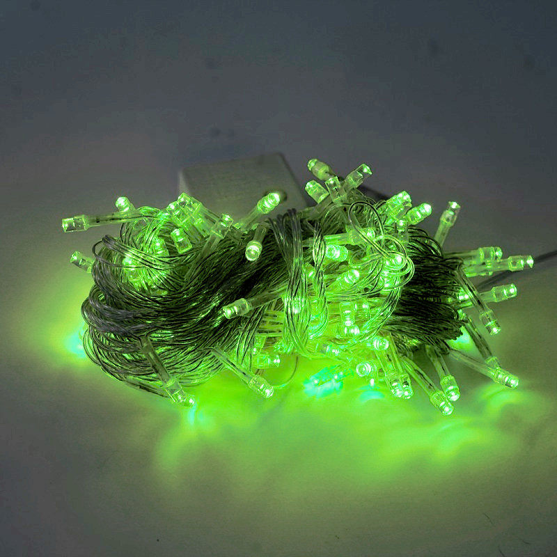 5/10M Girlande Weihnachtsbaum Gebühr Licht Batterie Kasten Schnur Lampe Kette Wasserdicht Hause Hochzeit Party draussen Dekor