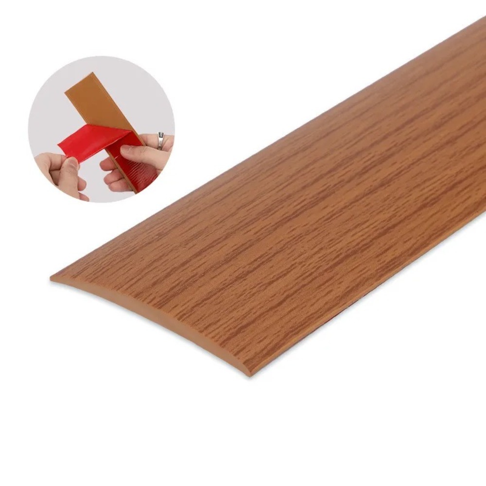 1pc 1 mx 5cm trægulvovergangsliste kantlist gulvfuger pvc slidstærk universal kantlist tærskelliste: Kamel