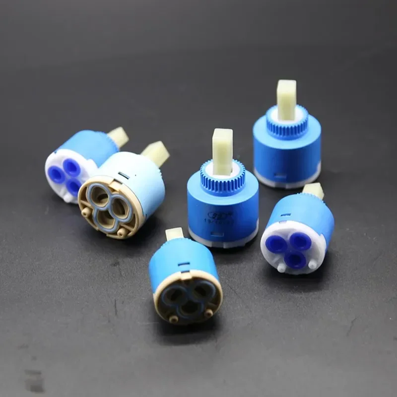 Cartouche en céramique pour robinet, 25mm/35mm/40mm, cartouche pour centre commercial, cuisine, bain, bassin, accessoires de douche