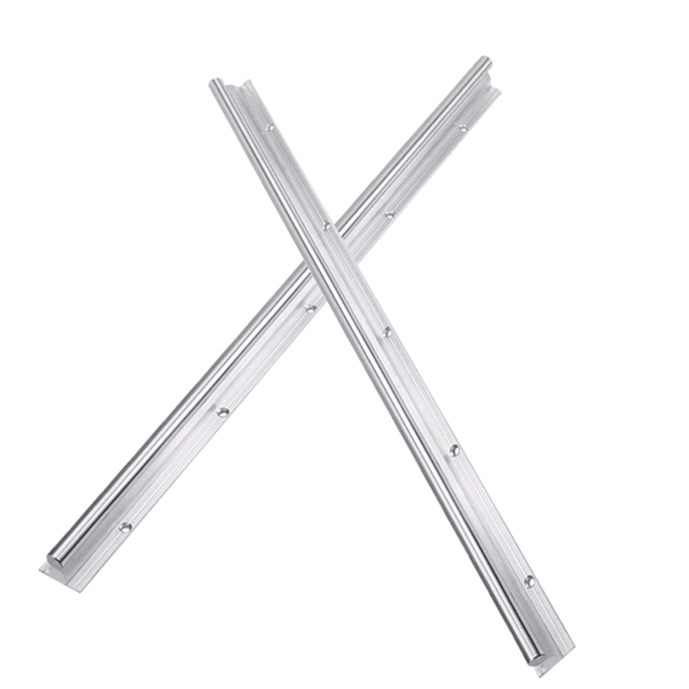 10mm SBR10 Linear Rail SBR Length 300 500 600 1000mm 2Pcs Shaft Rod Optical Axis Guide Bearing For CNC Parts