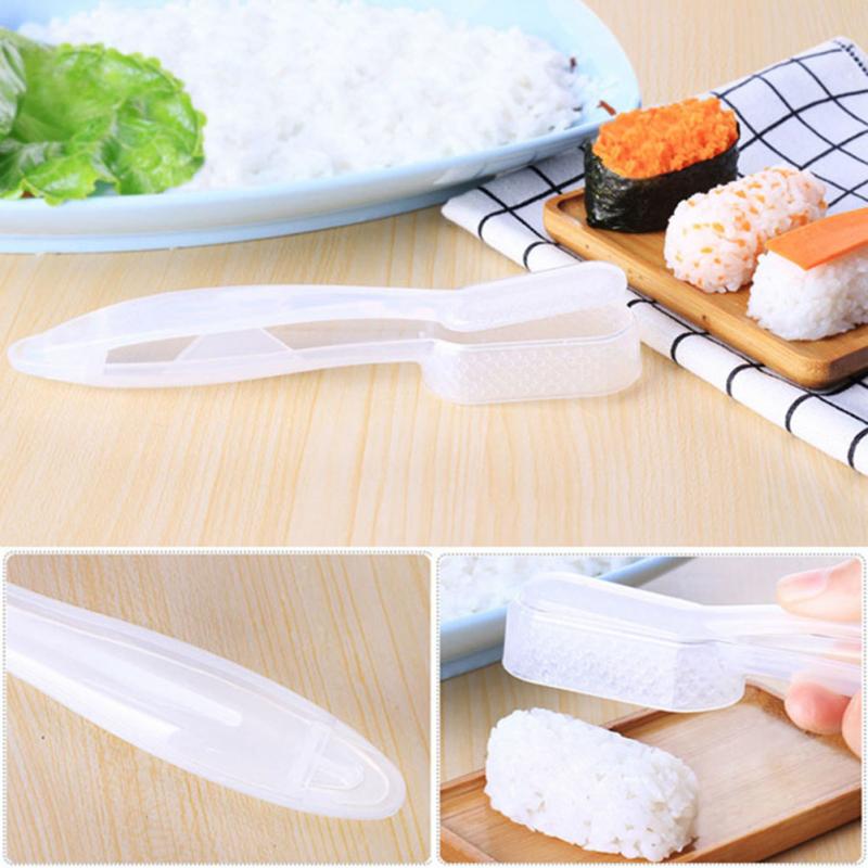 1/2pc sushi form maker gör själv sushi maker onigiri ris form kök sushi verktyg verktyg japanska köket risboll formverktyg