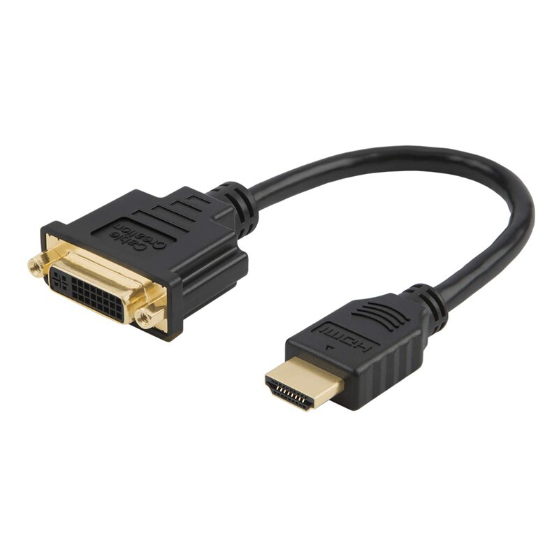 Bi-Directionele HDMI Male naar DVI (24 + 1) Vrouwelijke Kabel, 1080 P DVI naar HDMI Conveter, 3D, Compatibel met HDTV, PS3, PS4, DVD, nintendo Switch
