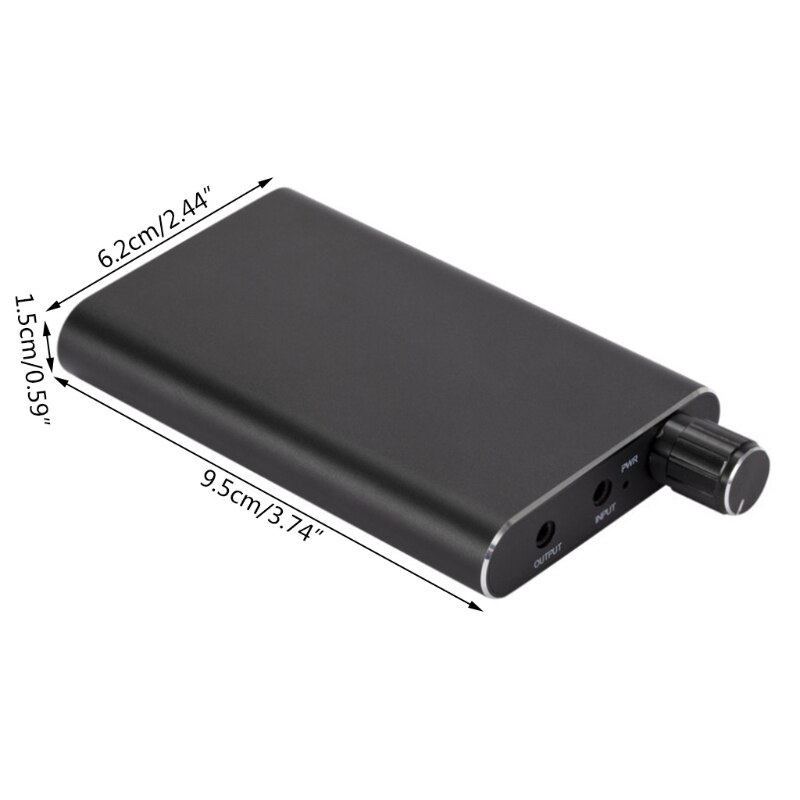 XX9A Draagbare Lichtgewicht Hoofdtelefoon Versterkers Met 1000Mah Lithium-Batterij Werken 8 Uur Oplaadbare Lithium Batterij