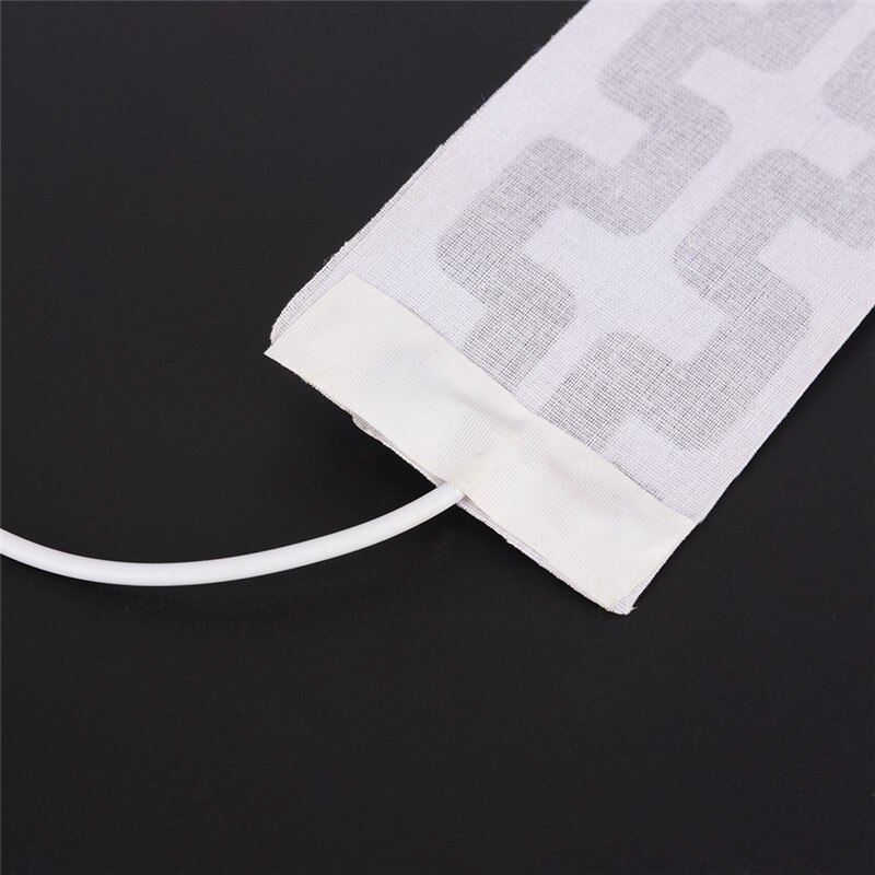 1pc Heated Socks Carbon Fiber Pads Electric Heated Insoles Winter Warm Arm Hands Waist Heated Gloves 21cm x 5.8cm