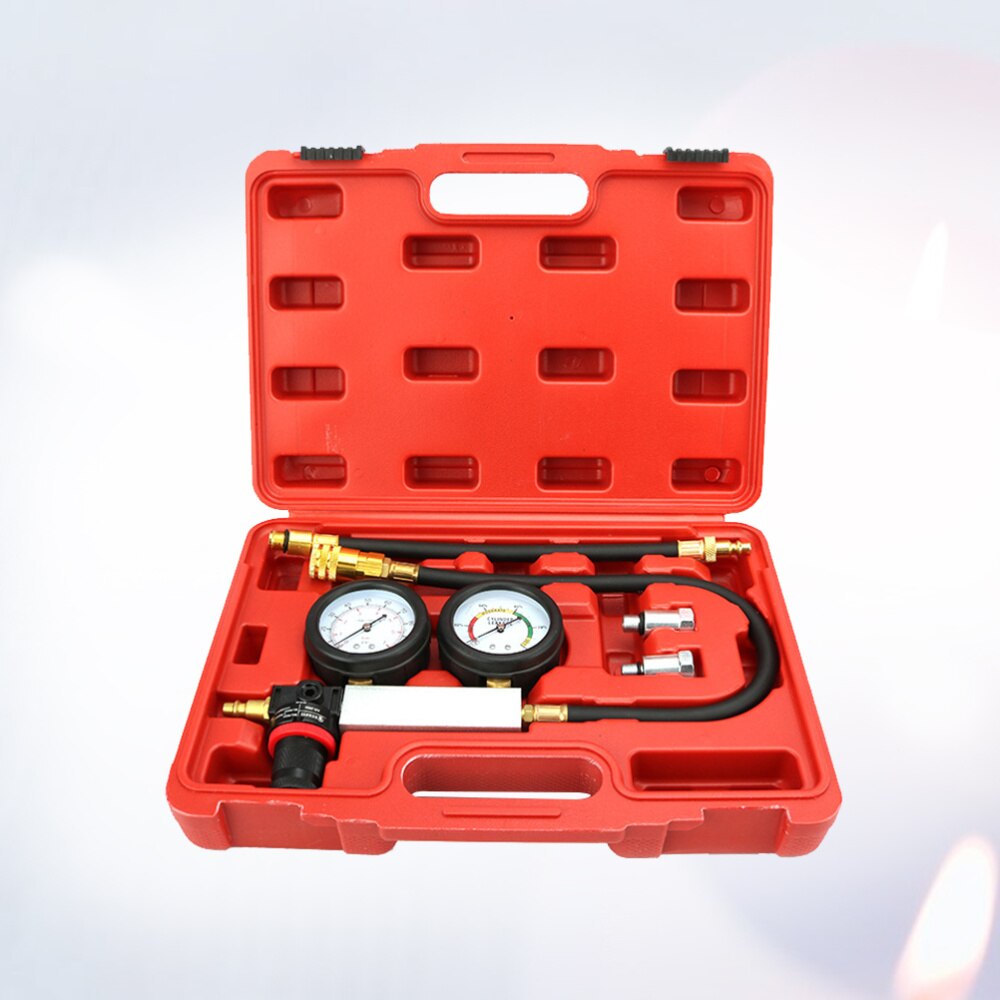 1 Set of Engine Oil Pressure Diagnostic Tester Tool Set Digital Oil Pressure Gauge Car Meter