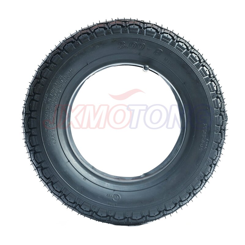 SPARES2GO Band 3.00 x 8 Pneumatische Mobiliteit Scooter Blok Loopvlak 300x8 3.00x8 8 Velg
