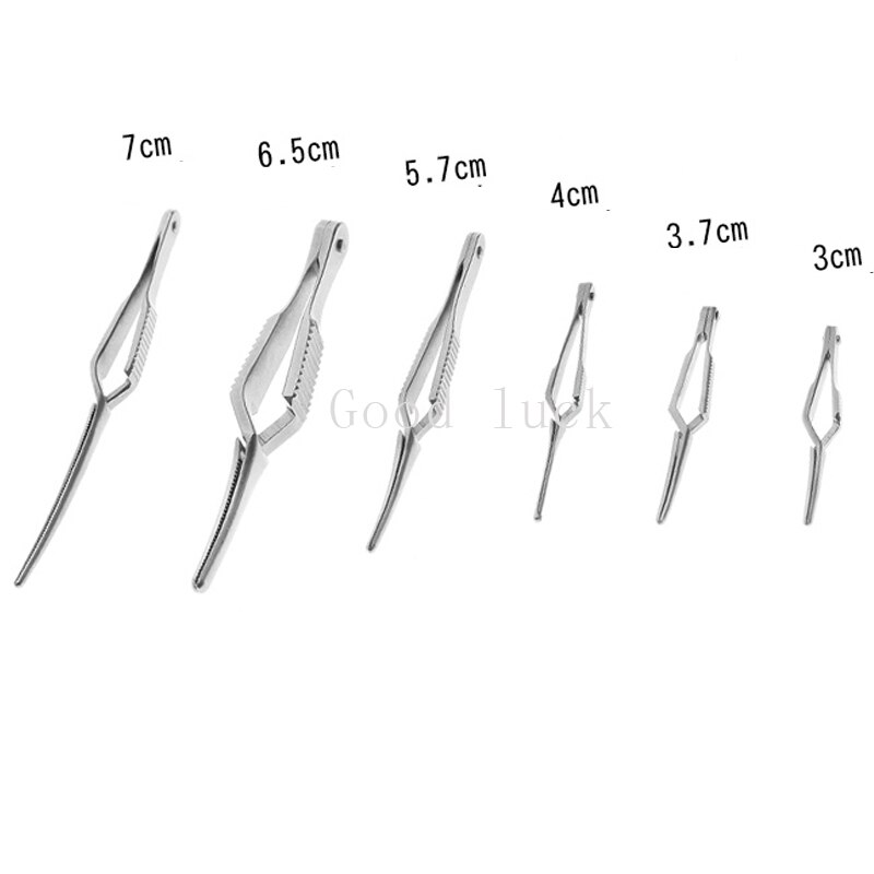 Arteriell venøs fastklemming av rustfritt stål mikro-enhet clip-down enhet midlertidig blokkerende klips hemostase arterie hemostat verktøy
