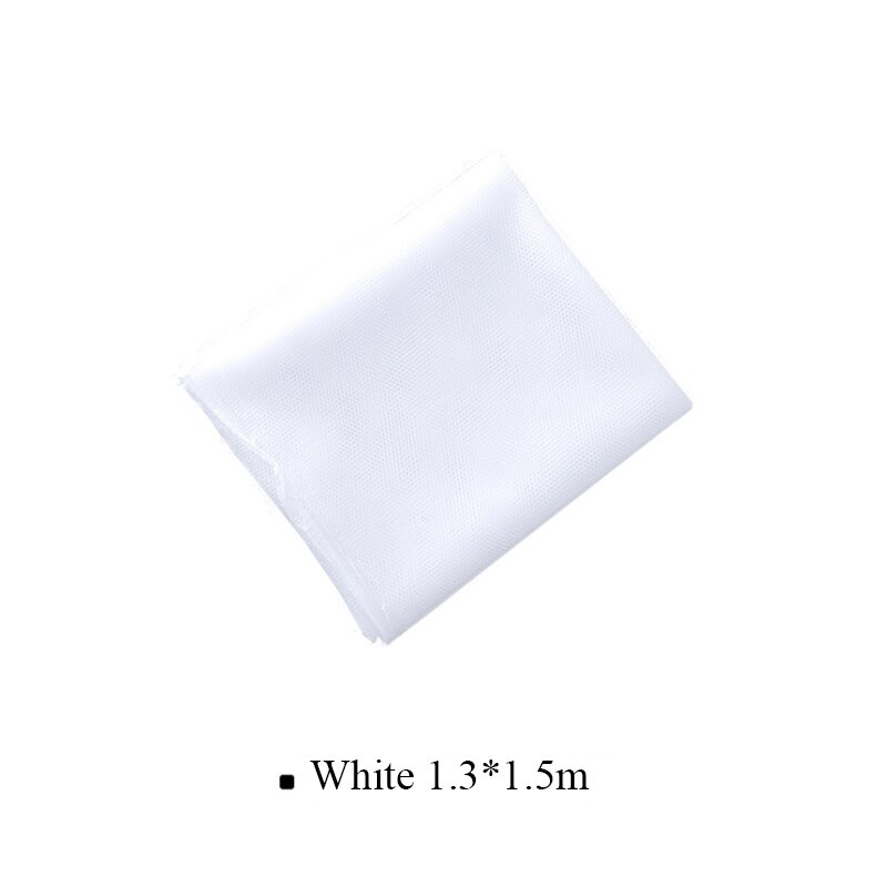 Window Mesh Mosquito Window Net Mesh Black & White Fly Curtains Net Curtain Protector Room DIY Self-adhesive: White 1.3 x 1.5 m