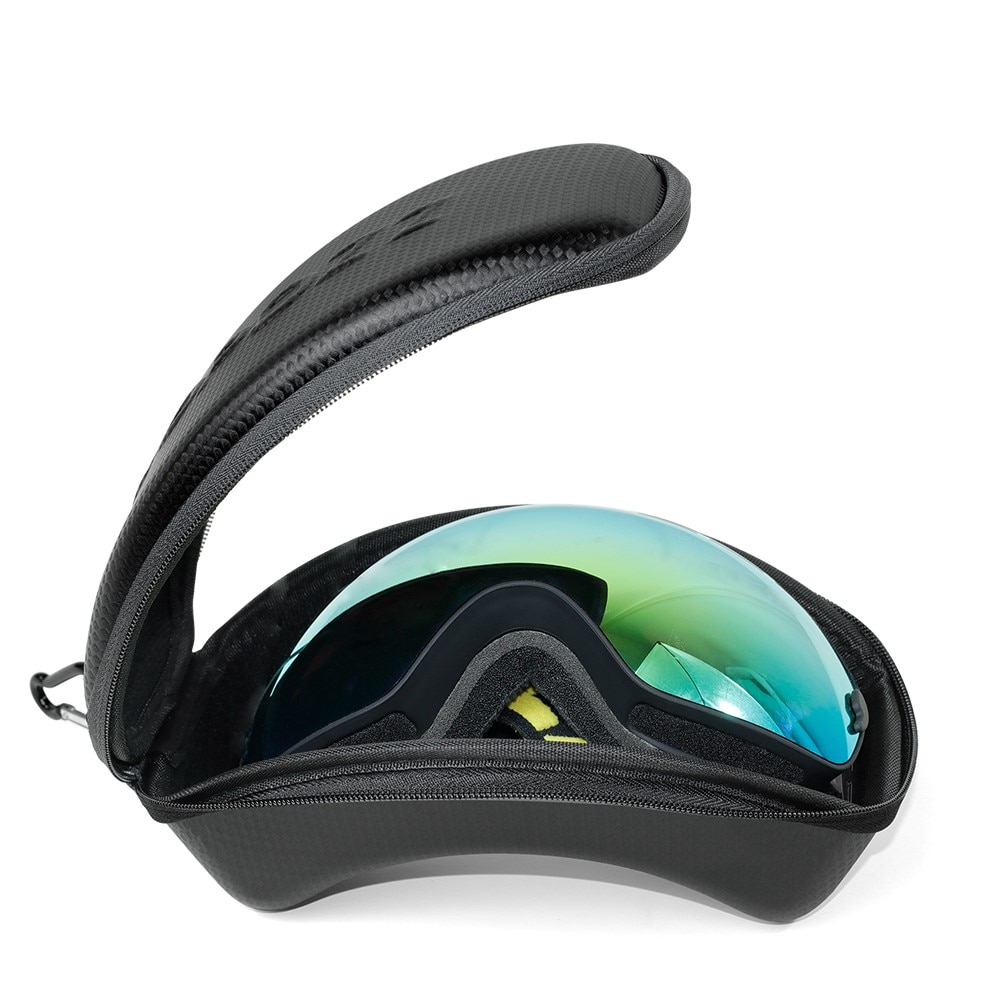 Sci Occhiali Caso Occhiali Dura di caso per trasporto libero di Inverno di Protezione di Sport di Occhiali Da Sci Antiurto Custodia Originale per COPOZZ (Senza occhiali)