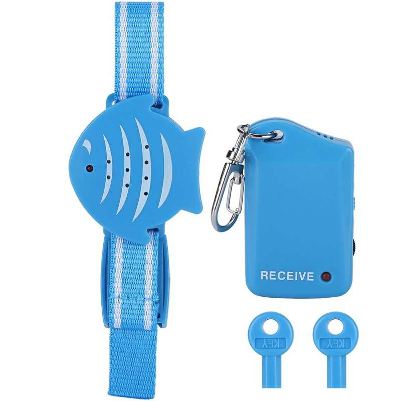 Protable Fish Anti-lost Locator Beep Vibrate Alert Receiver Alarm Key Finder