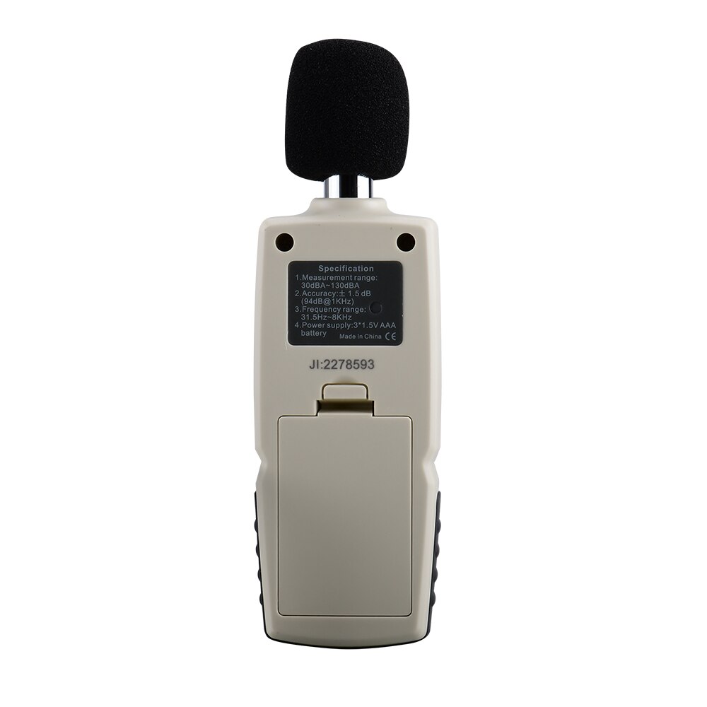 Digital Sound Level Meter Noise Tester Noise Audio Leve Meter 30-130dB Audio Detector Auto Diagnostic-tool Microphone GM1352