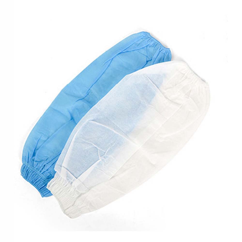 5 pairs Disposable Non-woven Fabrics Oversleeves Arm Sleeves Protective Covers Oil Resistance Cleaning Oversleeves: Default Title