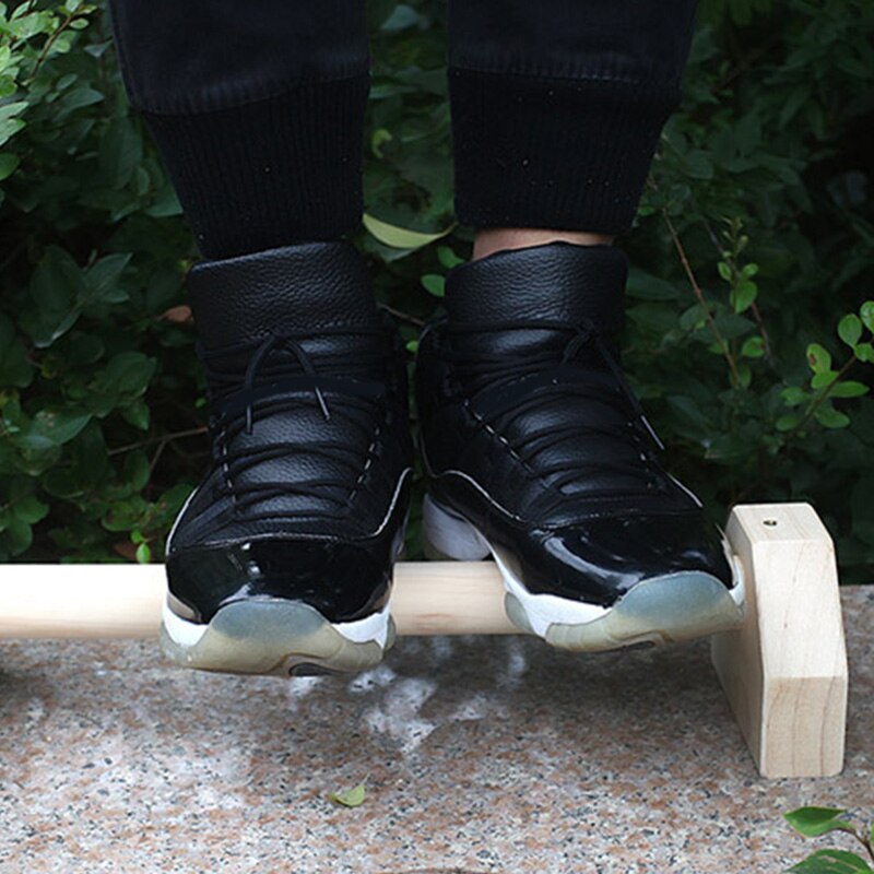 Push-Ups Gymnasium Exercise Training Chest H-Shaped Wooden Calisthenics Handstand Parallel Rod Double Rod