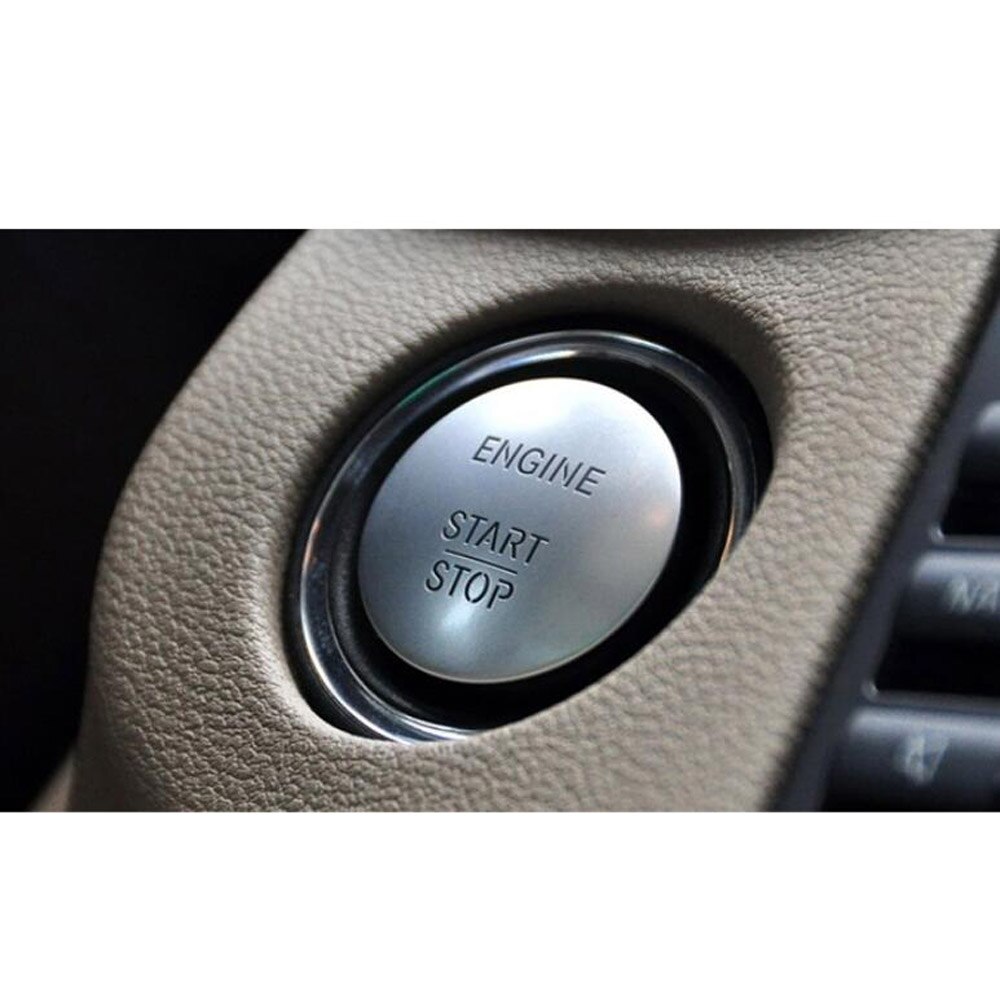 Start Stop Push Button Engine Ignition Switch Silver For Mercedes Benz W204 W205 W212 W164 W166 W221 for Infiniti QX30 Q30
