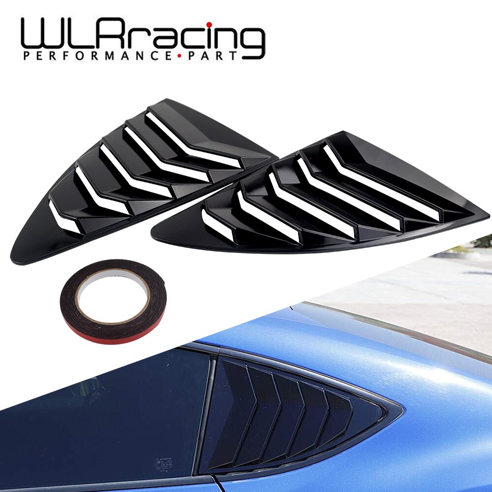 Rear Quarter Window Louvers Spoiler Panel for Scion FRS for Subaru BRZ for Toyota 86 GT86 ABS Stickers