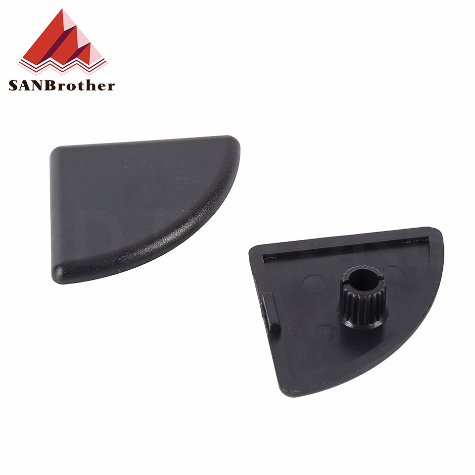 10PCS Black Nylon Aluminum Profile End Cap Cover Plate for /2040/3030/4040/4080/4545/5050/6060/100100 EU Aluminum Extrusion