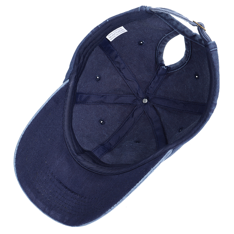 Hestehale baseball cap kvinner ferie snapback lue vasket bomull komfort vår casual casual caps justerbare