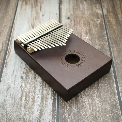 17 Key Kalimba African solid Mahogany Thumb Finger Piano Sanza 17 keys Solid Wood Kalimba Mbira Thumb: 5