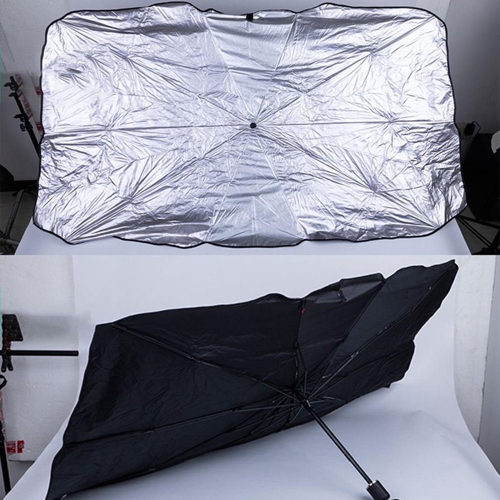 Car Sunshade Interior Front Window Car Sun Shade Cover UV Protector Sun Blind Umbrella SUV Sedan Windshield Accessories