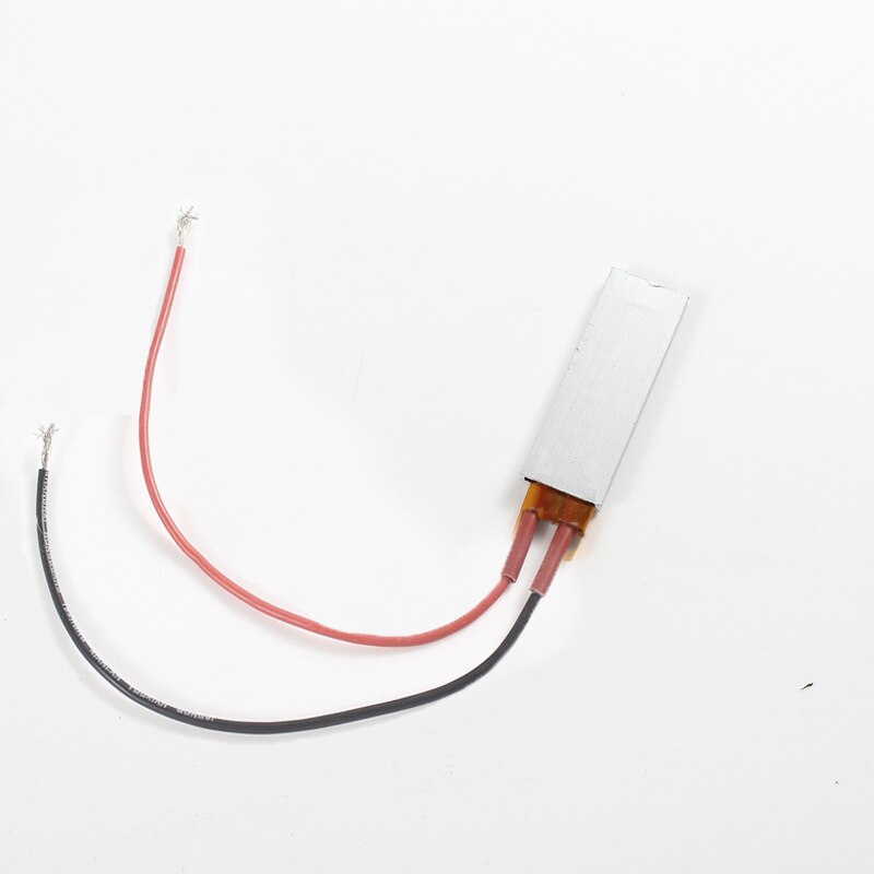 60x21mm 12V 120 Degree Celsius Aluminum PTC Heater Element Constant Thermostat Thermistor Air Heating Sensor With Shell 60*21mm
