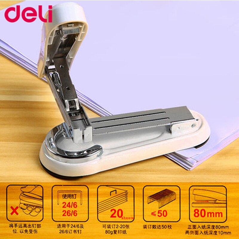 Deli stapler rotated for central office and easy-t... – Grandado