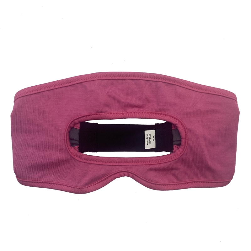 Umweltfreundliche stoff-augenmaske, atmungsaktiver bezug, kompatibel mit oculus quest 2/ , quest 2 und htc vive, elastisches schweißband